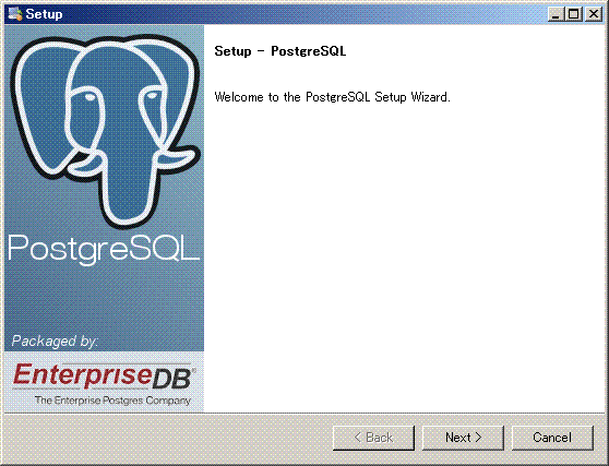 PostgreSQL̃CXg[ECU[h