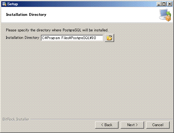 PostgreSQL̃CXg[fBNg̑I