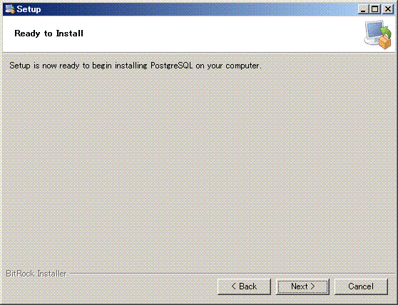 PostgreSQL̃CXg[̊Jn